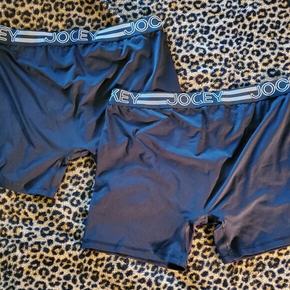 New Jockey Men's boxer 3pc set, black, size large - Picture 2 of 5